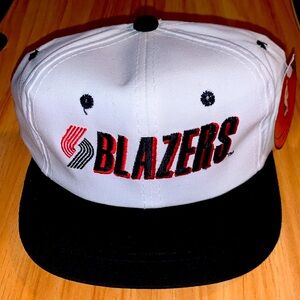 Vintage Portland Trailblazers Toddler Snapback 90s G-Cap 2-4 Yrs